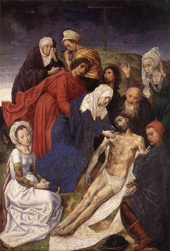 GOES, Hugo van der The Lamentation of Christ sg Germany oil painting art
